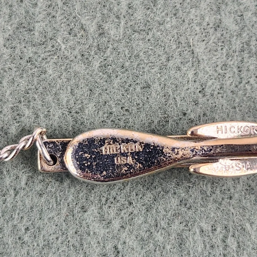Spartan Roman Helmeted Warrior Vintage Tie Clip Pin‎ centurion gladiator soldier